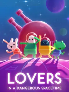 Обложка: Lovers in a Dangerous Spacetime