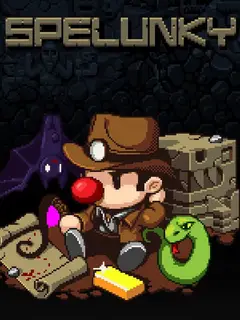 Обложка: Spelunky