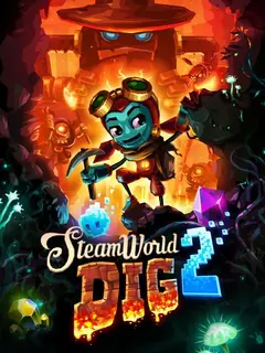 Обложка: SteamWorld Dig 2